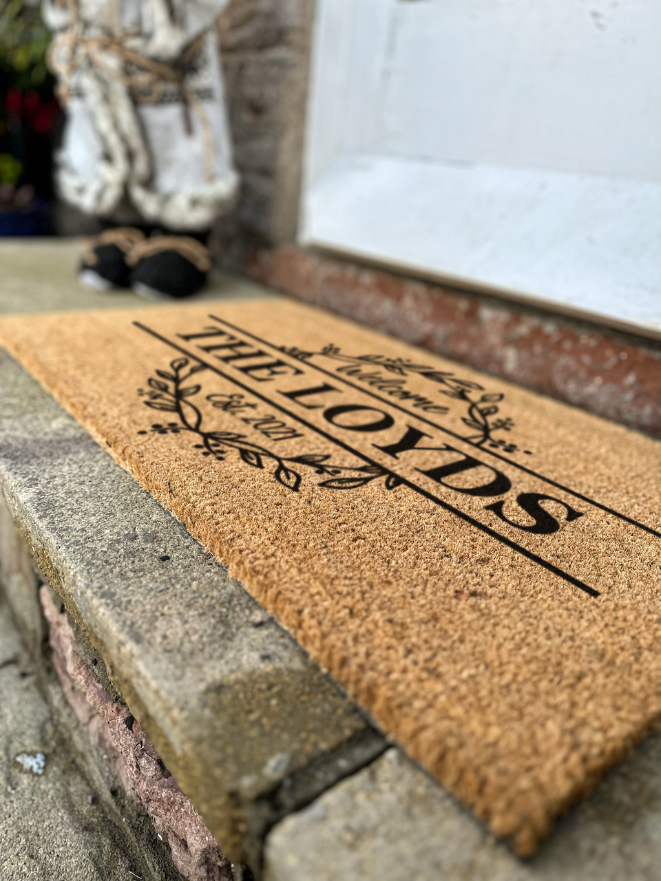 Waterproof Personalized Door Mat - Customized Welcome Mat - Housewarmi –  Designs By Imagineered