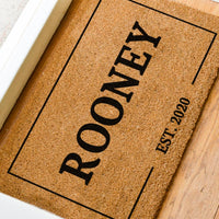 Custom Family Surname - Doormat