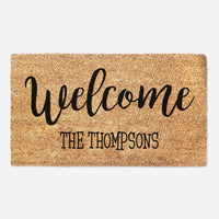 Custom Last Name - Doormat