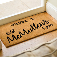 Personalized Farm Door Mat - Farmhouse Doormat