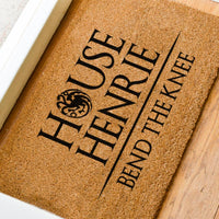 Bend The Knee Game Of Thrones - Doormat