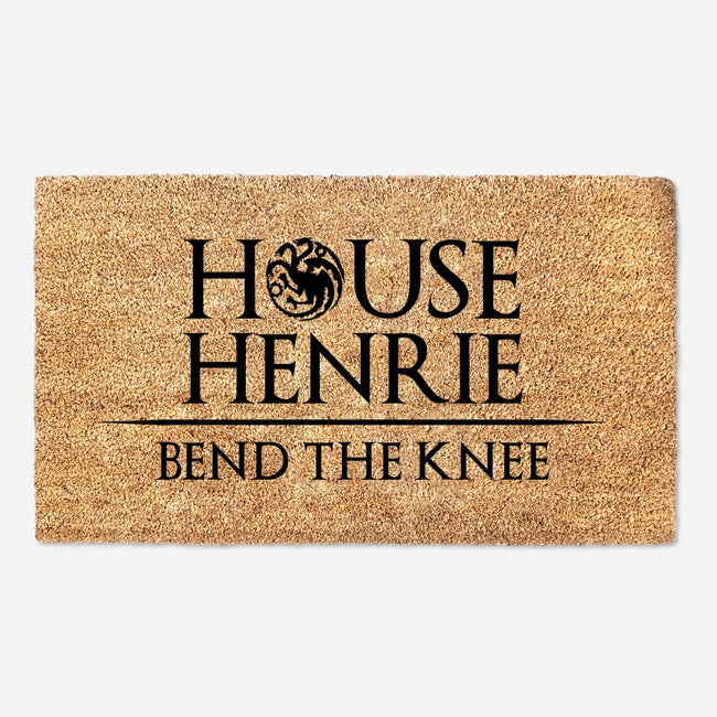 Bend The Knee Game Of Thrones - Doormat