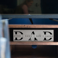 Custom Name 'Dad' - Wood Sign