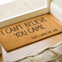 Michael Scott Quote Doormat - The Office - Funny Doormat - That's What She Said