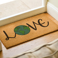 Love Earth Day Doormat