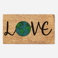 Love Earth Day Doormat