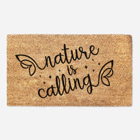 Nature Is Calling Doormat