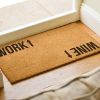 Work Wine - Work Vs Wine Doormat