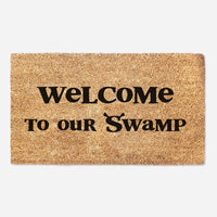 Shrek Welcome To Our Swamp Doormat - Coir Welcome Mat