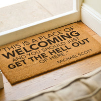 Michael Scott Doormat - The Office Gift