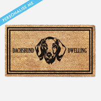 Custom Dachshund - Doormat