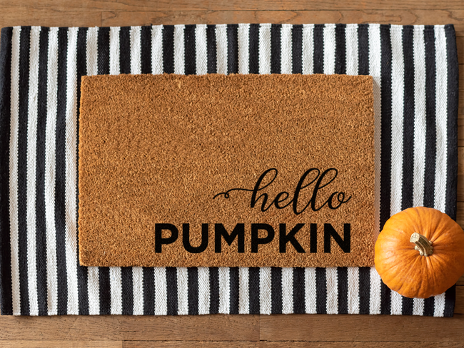 Hello Pumpkin - Doormat