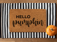 Hello Pumpkin - Doormat