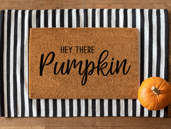 Hey There Pumpkin - Doormat