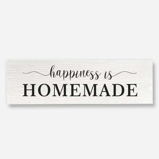 Happiness Is Homemade - Wood Sign