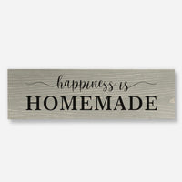 Happiness Is Homemade - Wood Sign