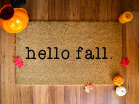 Hello Fall - Doormat