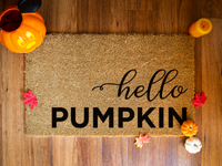 Hello Pumpkin - Doormat