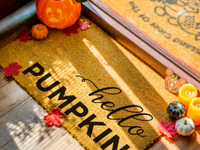 Hello Pumpkin - Doormat