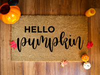 Hello Pumpkin - Doormat