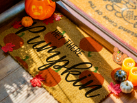 Hey There Pumpkin - Doormat