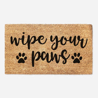 Wipe Your Paws Dog _ Dog Owner Doormat