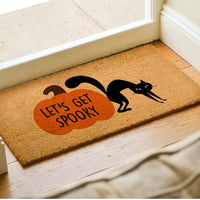 Let's Get Spooky Doormat - Seasonal Coir  Mat