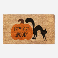 Let's Get Spooky Doormat - Seasonal Coir  Mat