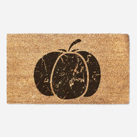 Pumpkin Doormat - Pumpkin - Seasonal Coir Mat