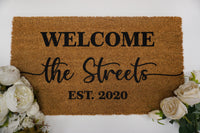 Engagement Gift Doormat - Housewarming Gift - Eventually He Hasn't Asked Yet - Eventually Married Doormat - Couples Gift - Wedding Gift