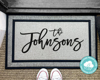 Gifts For Her - Gifts For Him - Outdoor Personalized Rug - Outdoor Doormat - Washable Custom Rug - Personalized Door Mat - Welcome Doormat