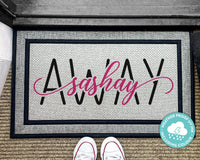 RuPaul Sashay Away - Shantay You Stay - Ru Paul's Drag Race Outdoor Mat - Ru Paul Drag Queen - Sassy Welcome Doormat - Washable Outdoor Rug