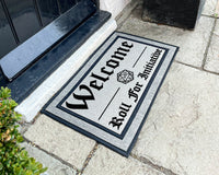 Roll For Initiative Outdoor Mat - Gaming Doormat - Dungeons And Dragons - DnD Mat - Custom Outdoor Welcome Mat - Washable Outdoor Rug