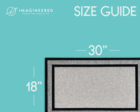 Personalized Monogram Rug - Outdoor Personalized Doormat - New Home Decor - First Time Buyers - Housewarming Gift - Washable Custom Rug