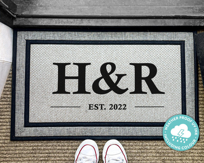 Welcome Mat, Personalized Doormats, Housewarming Gift, Home Decor