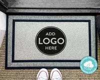 Custom Logo Doormat - Outdoor Personalized Rug - Customized Doormat - Washable Custom Rug - Personalized Door Mat - Welcome Rug - Realtor