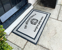 Bilbo's Cave - Lord Of The Rings Outdoor Doormat - Lord Of The Ring Door Mat - No Admittance - Party Business - Outdoor Rug - Gifts For Him