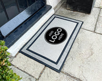 Custom Logo Doormat - Outdoor Personalized Rug - Customized Doormat - Washable Custom Rug - Personalized Door Mat - Welcome Rug - Realtor