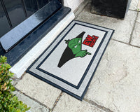 Ew People Grinch Doormat - The Grinch Outdoor Welcome Doormat - Funny Gifts - Outdoor Custom Washable Rug - Christmas Doormat - Fandom Gift