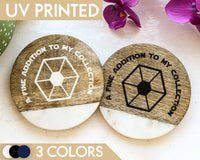 Starwars CIS Separatists Coasters, General Grevious Separatist Coaster, Star Wars The Clone Wars Coasters, Gifts For Him, Gift For Her