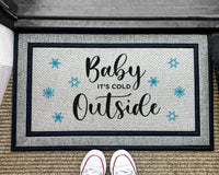 Waterproof Christmas Doormat - Customized Welcome Mat - Gift For Her - Gifts For Him - Xmas Outdoor Rug - Washable Rug - Festive Welcome Mat