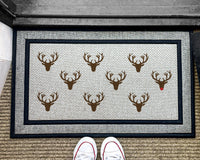Waterproof Christmas Doormat - Customized Welcome Mat - Gift For Her - Gifts For Him - Xmas Outdoor Rug - Washable Rug - Festive Welcome Mat