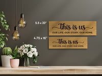 Finally Home - Wood Sign